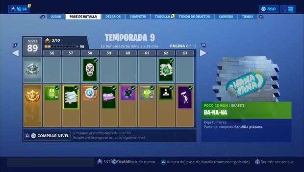Fortnite - Fortbyte 12: grafiti Ba-na-na