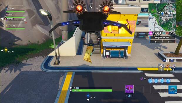 fortnite fortbyte 43: edificio donde aparece el fortbyte
