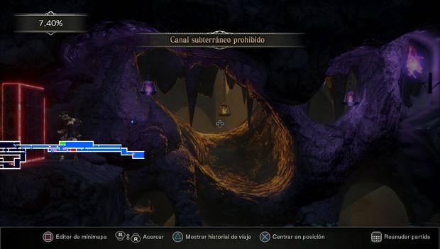 Bloodstained Ritual of the Night: Arvantville - Canal subterráneo prohibido
