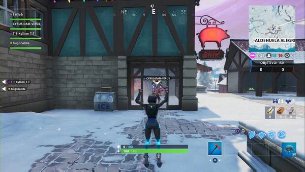 Fortnite - Forbtyte #60: restaurante Oink alegre