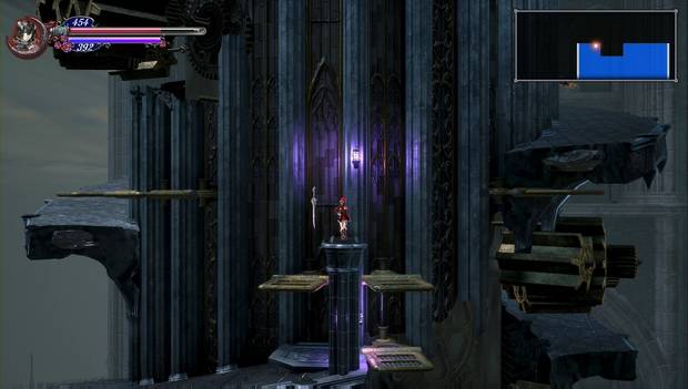 Bloodstained: Ritual of the night - Torreón de los dragones gemelos, segunda parte: bifurcación en la torre