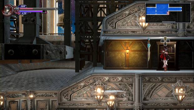 Bloodstained: Ritual of the night - Rayo reflector: librería con la Técnica Embestida serpentina