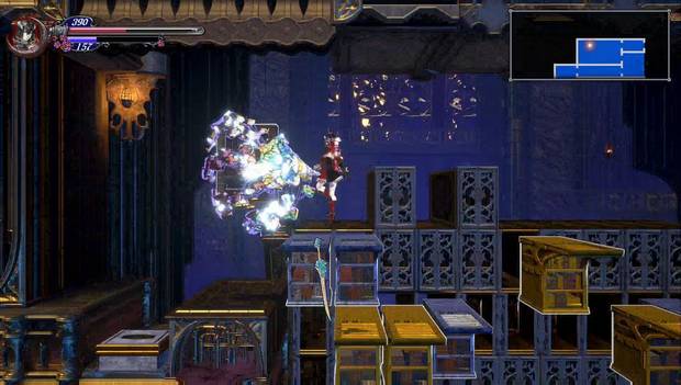 Bloodstained: Ritual of the night - Rayo reflector: coge la librería con Vitralus
