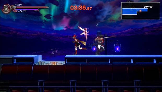 Bloodstained: Ritual of the night - Puente del Mal: agujero en el techo
