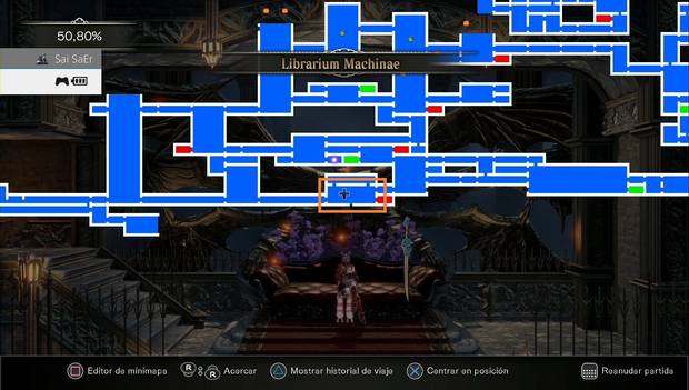 Bloodstained: Ritual of the night - Ubicación de la fuente de sangre