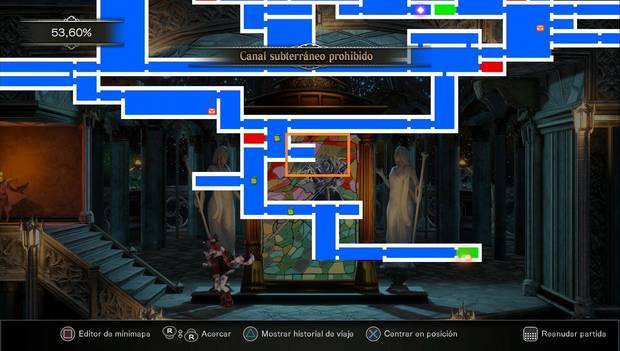 Bloodstained Ritual of the night - Canal subterráneo: Ruta para seguir explorando