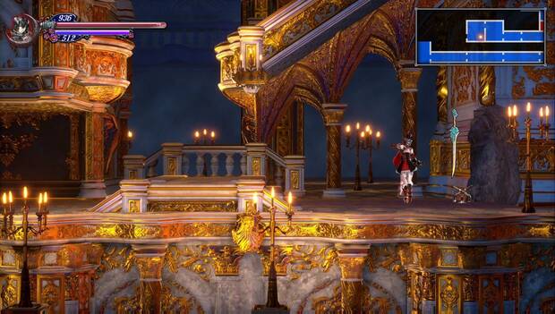 Bloodstained: Ritual of the night - Salón del Tërmino: mejora de munición oculta