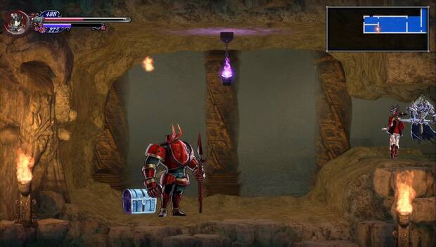 Bloodstained: Ritual of the night - Desierto oculto: zepar en la sala solitaria