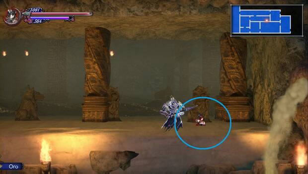 Bloodstained: Ritual of the night - Desierto oculto: cofre escondido