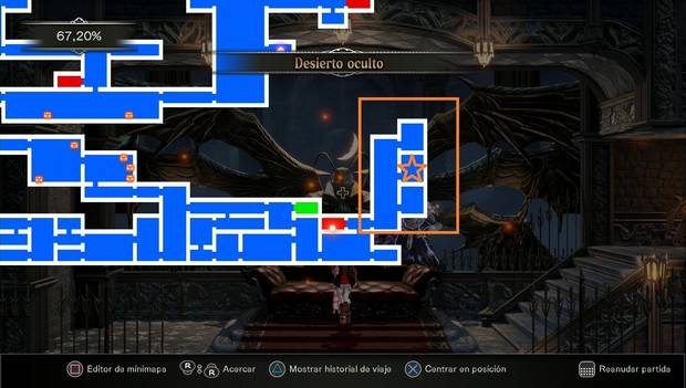 Bloodstained: Ritual of the night - zona donde está la habilidad para bucear
