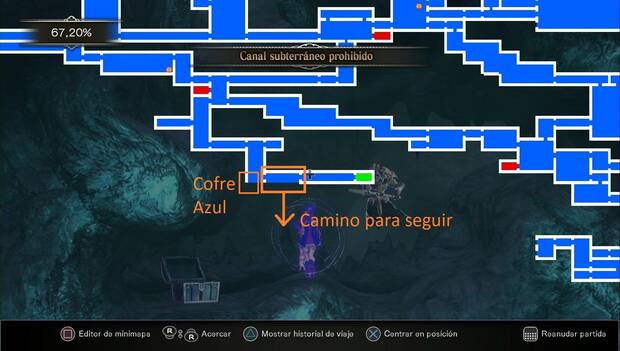 Bloodstained: Ritual of the night - canal subterráneo prohibido, segunda parte: siguiente destino a explorar