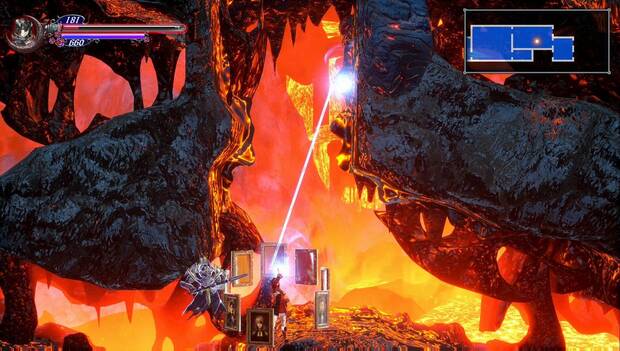 Bloodstained: Ritaul of the night - Cueva infernal: salida inalcanzable