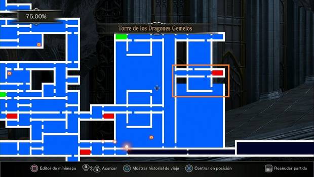 Bloodstained: Ritual of the night - Zona de la Pechera de égida