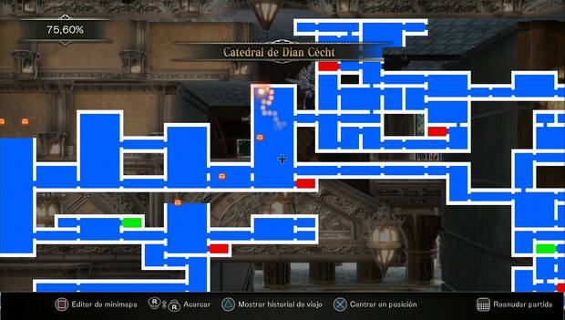 Bloodstained: Ritual of the night - Habitación donde está la Llave del Carpintero