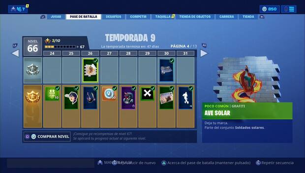 Fortnite - Fortbyte #61: grafiti ave solar