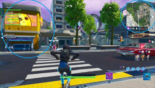 Fortnite - Cartel de los Bananos donde aparece el Fortbyte