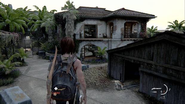 The Last of Us Parte II - El complejo: edificio junto al taller