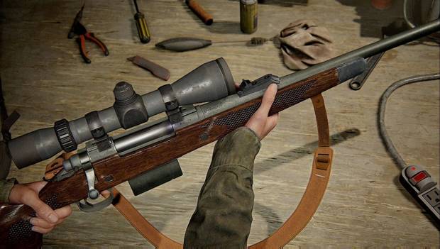 The Last of Us Parte II - Fusil de cerrojo completamente mejorado