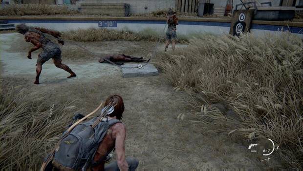 The Last of Us Parte II - El complejo: chasquaeadores encadenados en el complejo