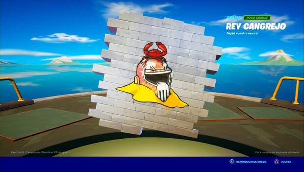 Fortnite - Rey cangrejo