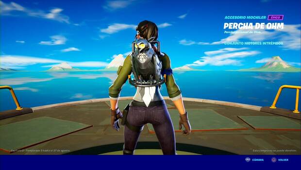 Fortnite - Percha de Ohm