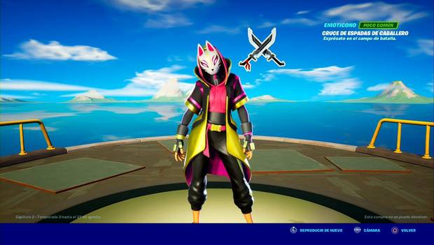 Fortnite - Cruce de espadas de caballero
