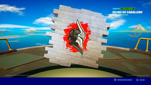 Fortnite - Yelmo de caballero