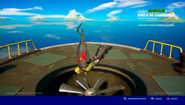 Fortnite - Vuelo de caballero