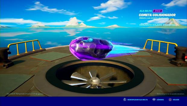 Fortnite - Cometa colisionador