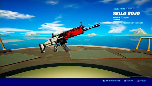 Fortnite - Sello rojo