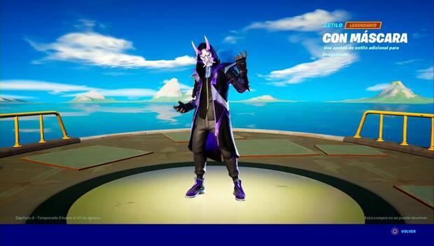 Fortnite - Con máscara