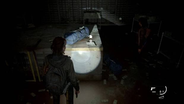 The Last of Us Parte II - Centro: Carta de ladrón de bancos