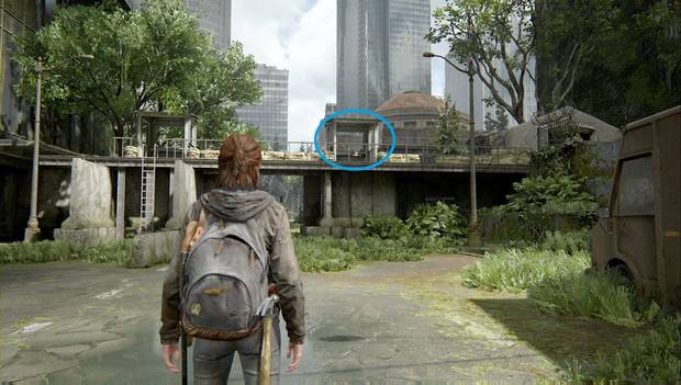 The Last Of Us Parte II - Centro: Dibujo Callejero