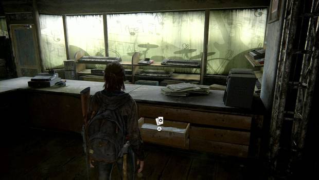 The Last of Us Parte II - Centro: carta Das Wort