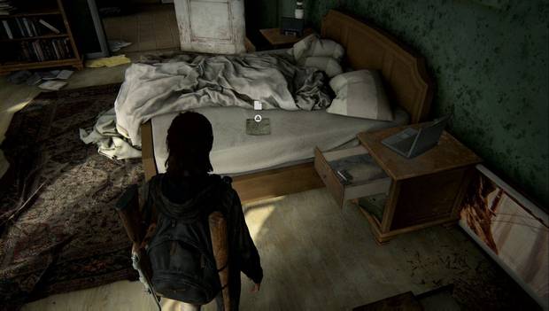 The Last of Us Parte II - El Captolio: Disculpa de Chevy sobre la cama
