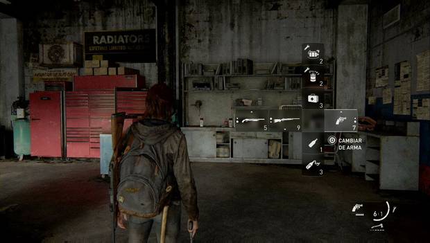 The Last of Us Parte II - Armas: cómo cambiar de arma