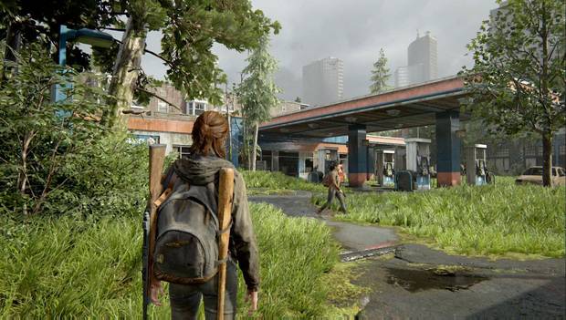 The Last of Us Parte II - El Capitolio: gasolinera