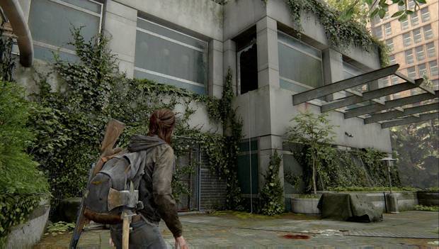 The Last of Us Parte II - Canal 13: cuerda por la que entrar al edificio