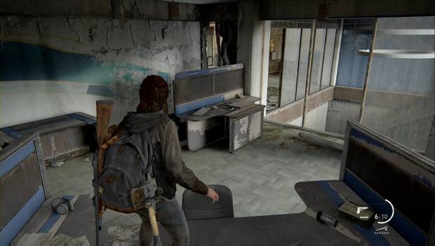 The Last of Us Parte II - Canal 13: punto por el que colarte por la pared