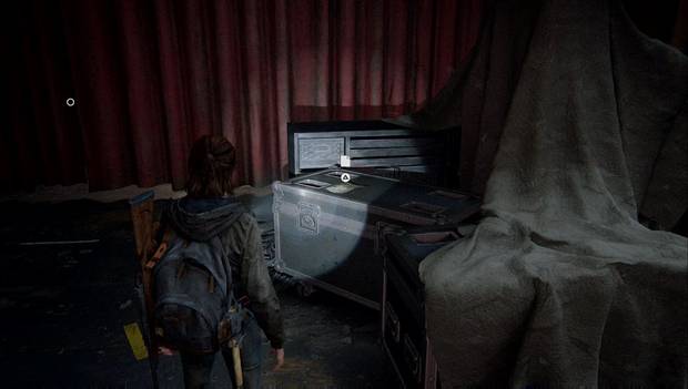 The Last of Us Parte II - El teatro: ubicación del folleto/programa de the Sick Habit