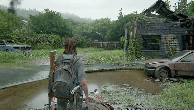 The Last of Us Parte II - Hillcrest: valla por la que saltar para avanzar