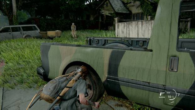 The Last of Us Parte II - Hillcrest: usa los obstáculos para esconderte