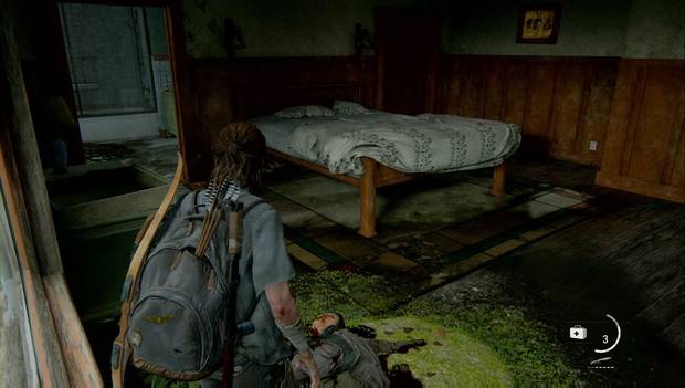 The Last of Us Parte II - Hillcrest: cama que oculta la carta Reverb