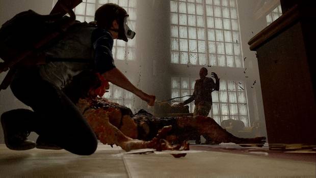 The Last of Us Parte II - Buscando cuerdas: Ellie apuñala a un chasqueador