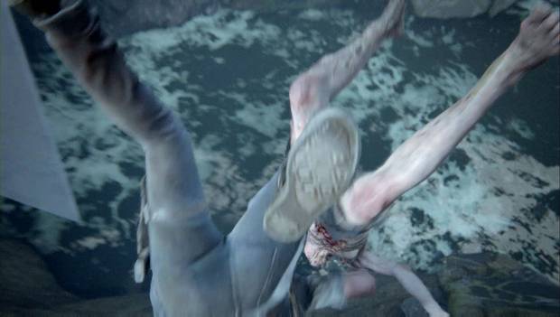 The Last of Us Parte II - Buscando a Nora: Ellie y el acechador caen por la ventana