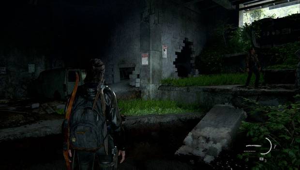 The Last of Us Parte II - Camino al acuario: cuarto destrozado en el parking