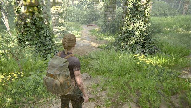 The Last of Us Parte II - Lección de rastreo: mancha de sangre en el sendero