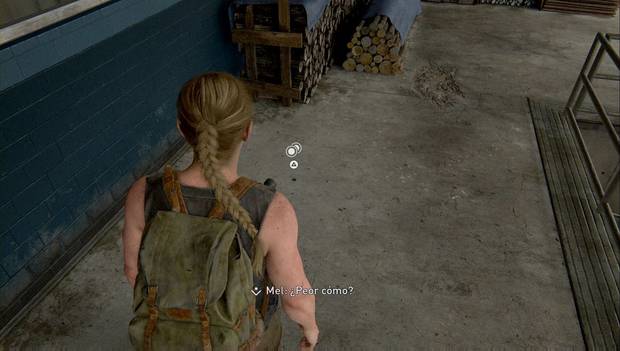 The Last of Us Parte II - El estadio: moneda de Alaska en el suelo