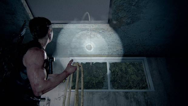 The Last of Us Parte II - La costa: sala de la cuerda en el acuario