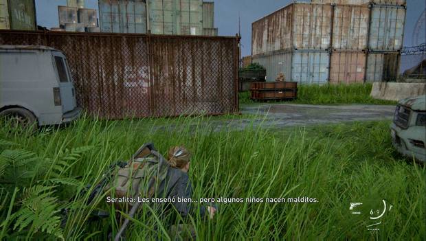 The Last of Us Parte II - La costa (Regreso): Scars entre los contenedores